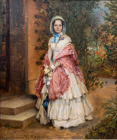 Clara Ilgner (spätere Frau Schmidt von Knobelsdorff) by Adolph von Menzel