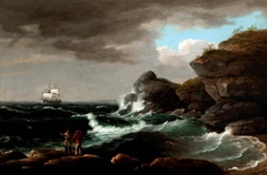 Coastal Scene by Thomas Birch