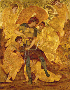 Cupid's Hunting Fields by Edward Burne-Jones