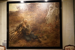 Death and the Woodcutter by Léon Augustin Lhermitte