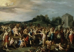 Der Triumphzug des Bacchus by Frans Francken I