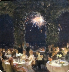 Dinner at the Casino by Gaston La Touche