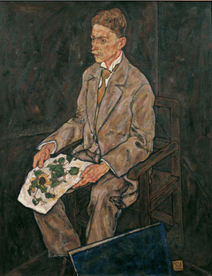 Dr. Franz Martin Haberditzl by Egon Schiele