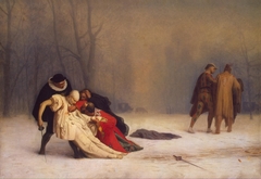 Duel After a Masquerade Ball (Suite d'un bal masqué) by Jean-Léon Gérôme