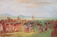 Eagle Dance, Choctaw by George Catlin