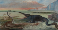 Early Jurassic Marine Reptiles by Benjamin Waterhouse Hawkins