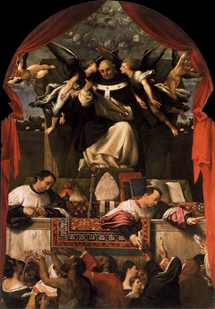 Elemosina di sant'Antonino by Lorenzo Lotto