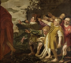 Elisha Mocked by Boys by Unknown Artist