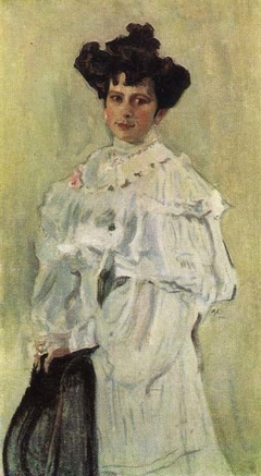 Elizaveta Alexeevna Krasilshikova by Valentin Serov