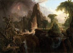 Expulsion from the Garden of Eden by Thomas Cole