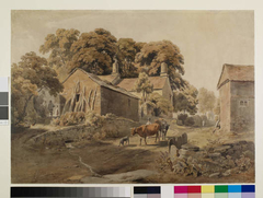 Farmstead Near Ambleside by Ramsay Richard Reinagle