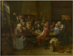 Flemish Tavern by Joos van Craesbeeck