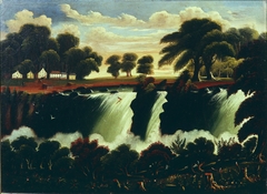 Genesee Falls, Rochester by Thomas Chambers