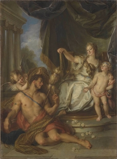 Herkules und Omphale by Charles-Antoine Coypel