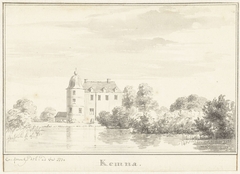 Het huis Kemna aan de Oude IJssel, Gelderland by Cornelis Pronk