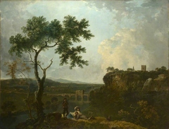 Holt Bridge on the River Dee by Richard Wilson