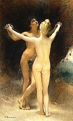 Idylle by Léon Bonnat