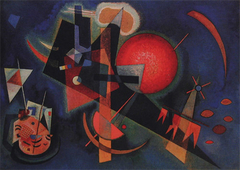 In Blue by Wassily Kandinsky