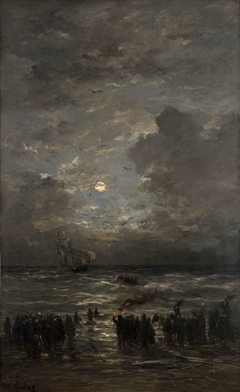 In Distress by Hendrik Willem Mesdag