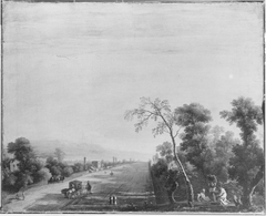 Italienische Landstraße by Gaspar van Wittel