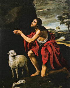 John the Baptist in Prayer by Juan van der Hamen