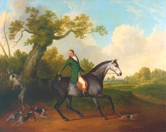 Jonathan Griffin, Huntsman to the Earl of Derby’s Staghounds by James Barenger