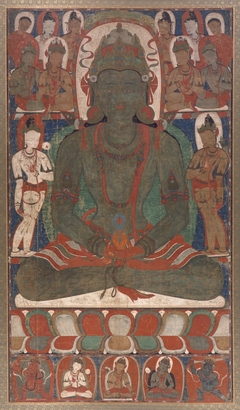 Karma Amitayus, From a Mandala of the Ninefold Amitayus by Anonymous