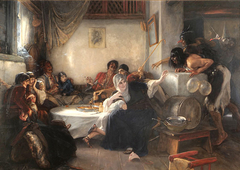 Karneval in Griechenland by Nikolaos Gyzis