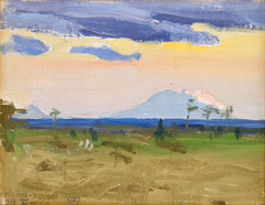 Kilima-Ndjaro, 22 VI.1909 by Akseli Gallen-Kallela