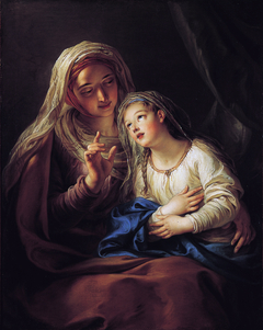 L'éducation de la Vierge by Charles-Antoine Coypel