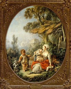 L'Heureuse Mère by François Boucher