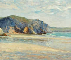 La plage à Morgat, Finistère by Maxime Maufra