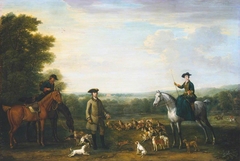 Lady Mary Churchill at the Death of the Hare by John Wootton