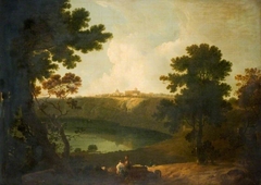 Lake Albano And Castel Gandolfo by Richard Wilson