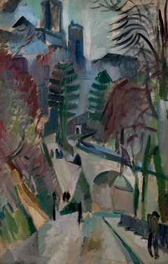 Landscape: Laon by Robert Delaunay