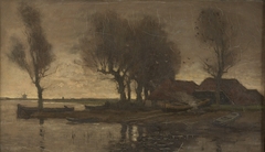 Landscape by Théophile de Bock