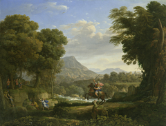 Landscape with Saint George and the Dragon by Claude Lorrain