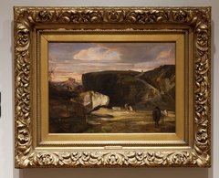 Landscape with the Good Samaritan by Alexandre-Gabriel Decamps