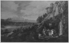 Landschaft mit Göttermahl by Lucas van Uden