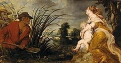 Latona und die lykischen Bauern und Rubens-Werkstatt by Jan Wildens