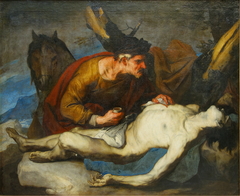 Le Bon Samaritain by Luca Giordano