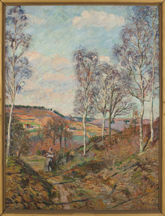 Le chemin vers la vallée by Armand Guillaumin