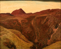 Le Puy de Dôme de Boisséjour by Alexandre Desgoffe