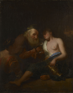 Lot and his Daughters by Godfried Schalcken