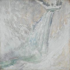 Lower Falls of the Yellowstone by John Henry Twachtman