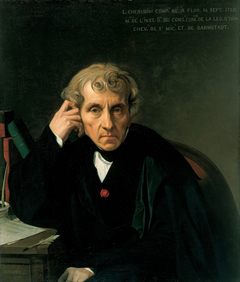 Luigi Cherubini by Jean-Auguste-Dominique Ingres