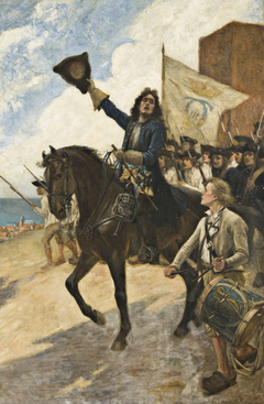 Magnus Stenbock at Helsingborg by Gustaf Cederström