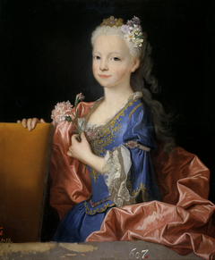 Maria Ana Victoria of Bourbon (Future Queen of Portugal) as a Child by Jean Ranc