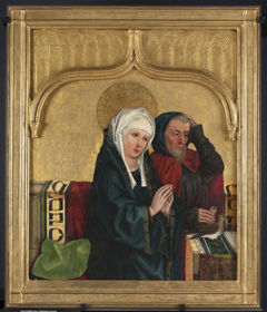 Mary and Joseph by Hans Pleydenwurff