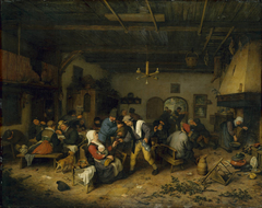 Men and Women at a Country Inn by Adriaen van Ostade